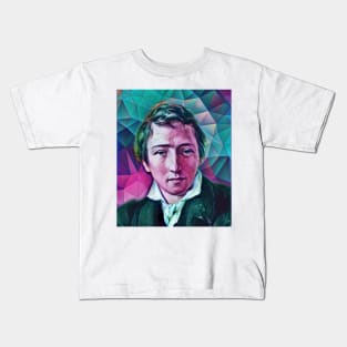 Heinrich Heine Portrait | Heinrich Heine Artwork 4 Kids T-Shirt